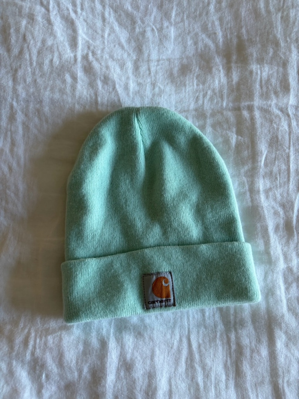 Carhartt Mint Green Cuffed Beanie